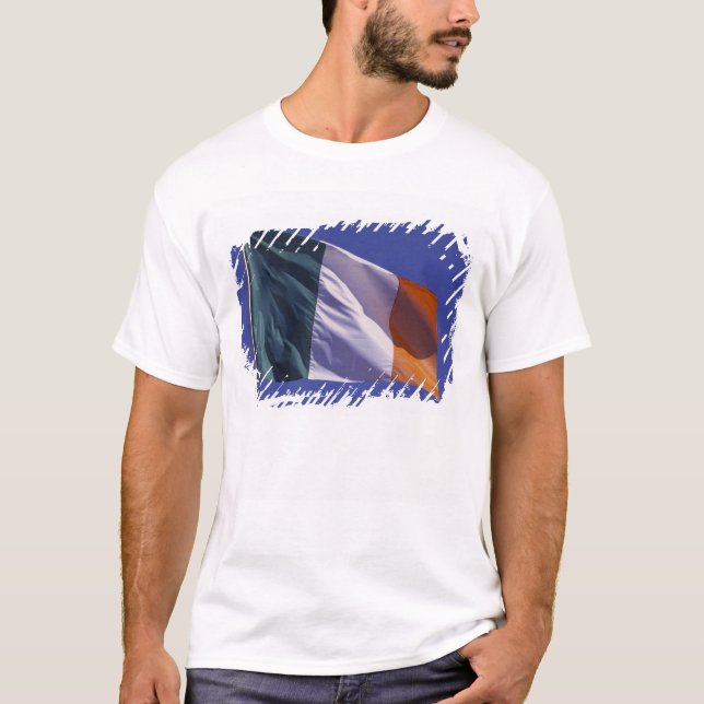 T-shirts bandeira irlandesa (Frente)