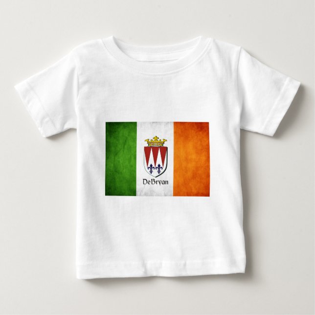 T-shirts Bandeira irlandesa DeBryan (Frente)
