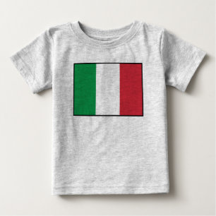 T-shirts Bandeira lisa de Italia