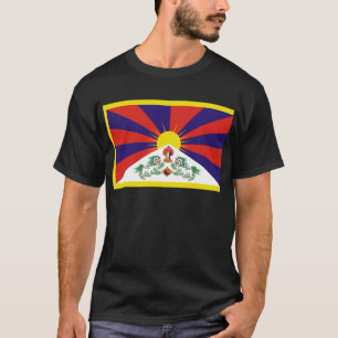 T-shirts Bandeira livre de Tibet