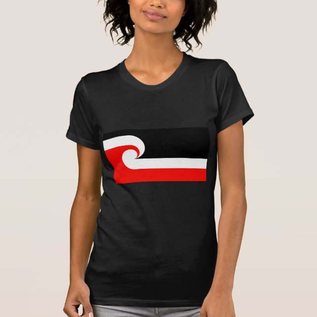 T-shirts Bandeira Maori (Frente)