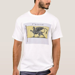 T-shirts Bandeira marítima com o emblema do grifo que