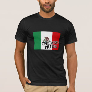 T-shirts Bandeira mexicana do orgulho do Chicano