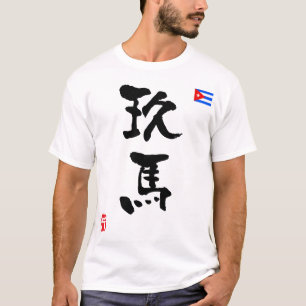 T-shirts Bandeira Nacional Cuba KANJI