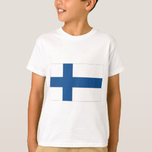 T-shirts Bandeira Nacional da Finlândia