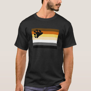 T-SHIRTS BANDEIRA OFICIAL DO ORGULHO DO URSO