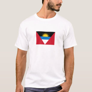 T-shirts Bandeira patriótica de Antígua e de Barbuda