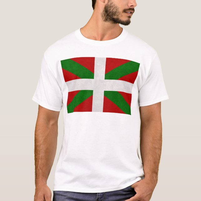 T-shirts Bandeira Pays Basque Euskadi (Frente)