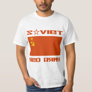 T-shirts Bandeira soviética do exército vermelho