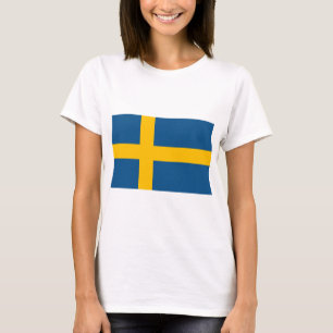 T-shirts Bandeira sueca