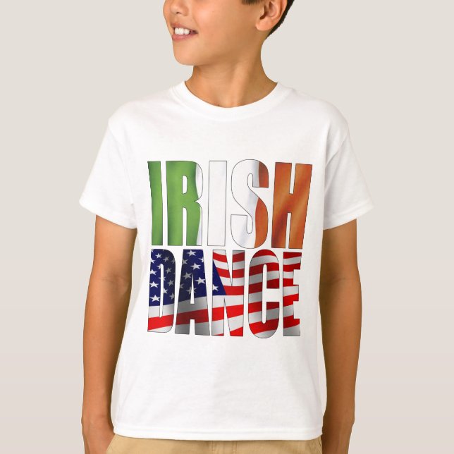 T-shirts Bandeiras da dança (Frente)