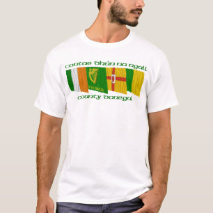 T-shirts Bandeiras de Donegal do condado