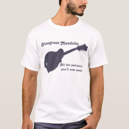 T-shirts Bandolim do Bluegrass - toda a percussão que você