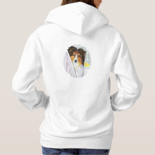 T-shirts Banho de Sheltie do Sable