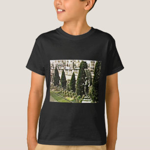 T-shirts Banho voado Inglaterra da estátua do anjo 1986