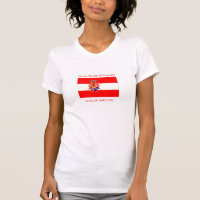 Banner branco vermelho Grão-Ducado da Toscana