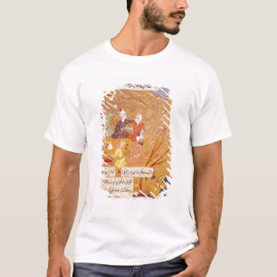 T-shirts Banquete ao ar livre de F.103v, de um livro dos