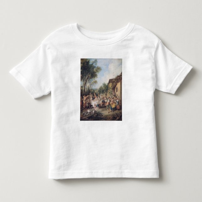 T-shirts Banquete de casamento na vila (Frente)