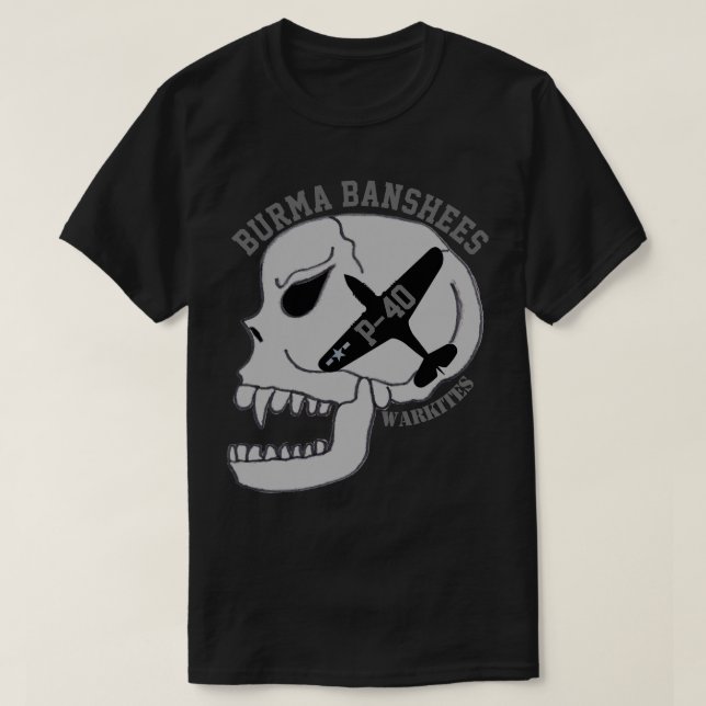 T-shirts Banshees de Warkites Burma (Frente do Design)