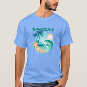 T-shirts Banzai Surfing