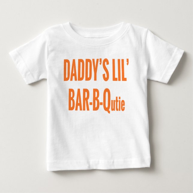 T-shirts Bar-b-Qutie do Lil do pai (Frente)