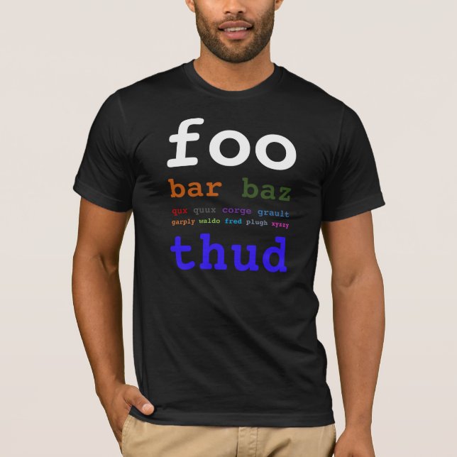 T-shirts Bar de Foo (Frente)
