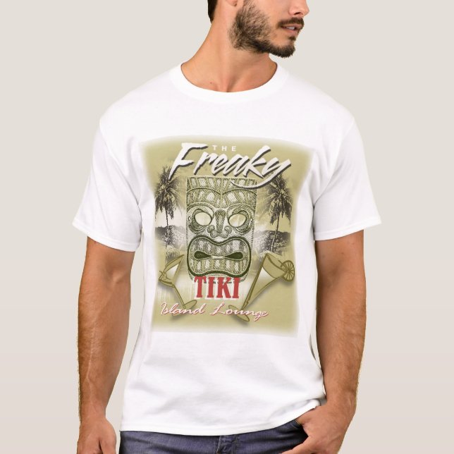 T-shirts bar freaky do tiki (Frente)