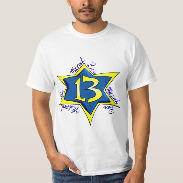 T-shirts Bar MItzvah (Frente)