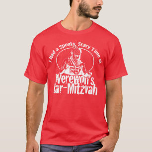 T-shirts Bar Mitzvah do homem-lobo