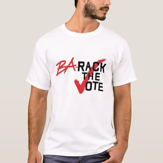 T-shirts barack o voto (Frente)