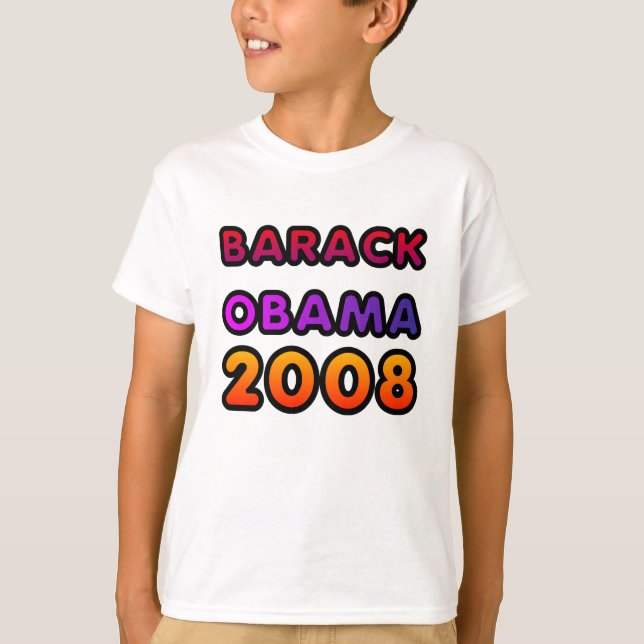 T-shirts Barack Obama (Frente)