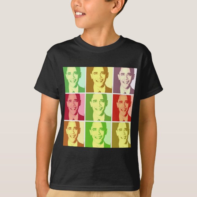 T-shirts Barack Obama (Frente)