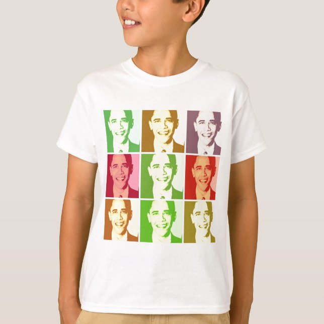 T-shirts Barack Obama (Frente)