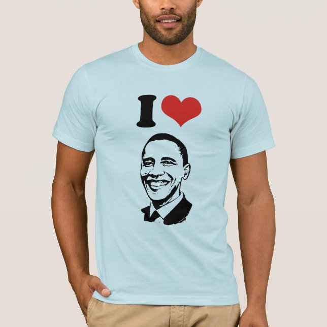 T-shirts Barack Obama (Frente)