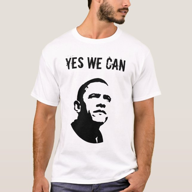 T-shirts Barack Obama (ambos os lados) (Frente)