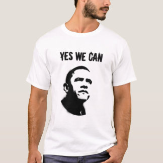 T-shirts Barack Obama. Estêncil YWC