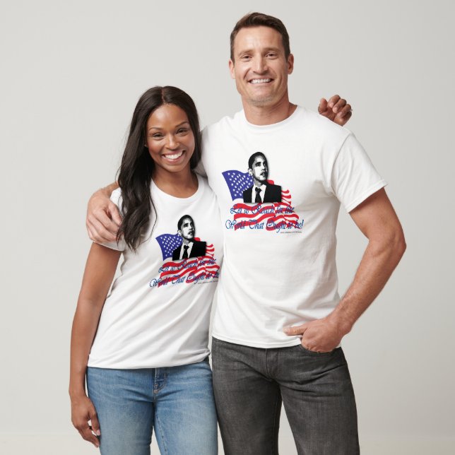 T-shirts Barack Obama?EUA (Unissex)