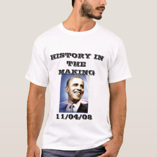 T-SHIRTS BARACK OBAMA, HISTÓRIA NO FAZER, T