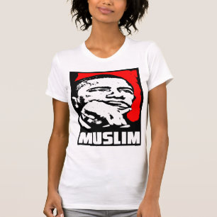 T-shirts Barack Obama: Muçulmanos!