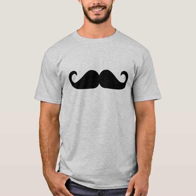 T-shirts Barba - bigode (Frente)