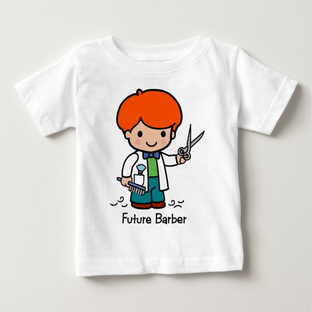 T-shirts Barbeiro futuro (Frente)