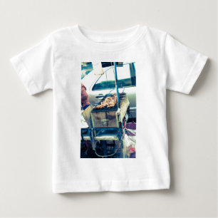 T-shirts Barbeque da comida de Bangkok com esquisitões