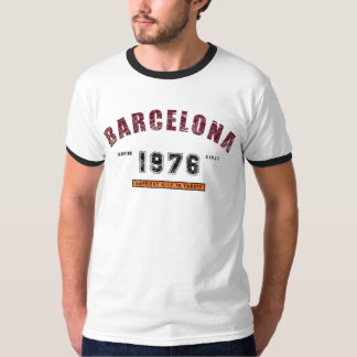 T-shirts Barcelona - vintage cinzento