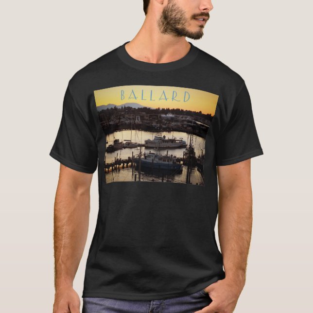 T-shirts Barcos Ballard (Frente)