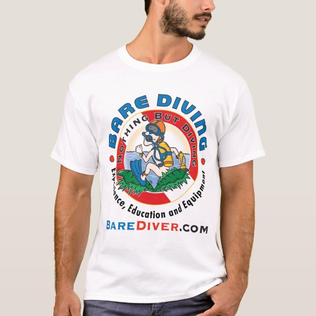 T-shirts barediver0307-2 (Frente)