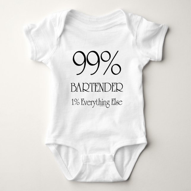 T-shirts Barman de 99% (Frente)