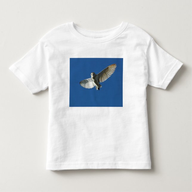 T-shirts Barn Owl no Voo do Dia (Frente)