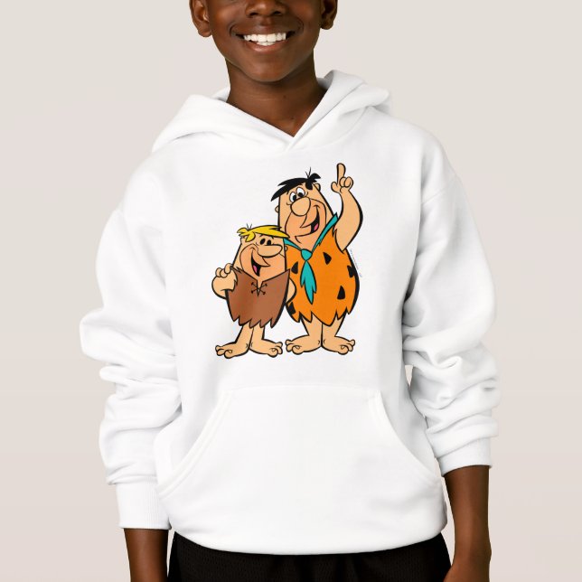 T-shirts Barney Rubble and Fred Flintstone (Frente)