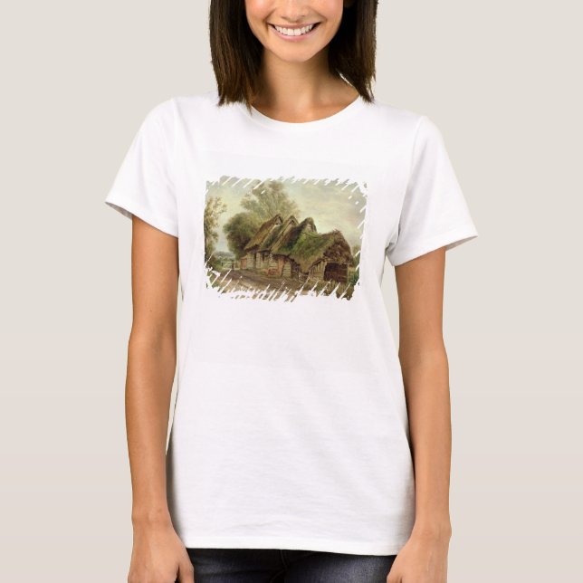 T-shirts Barns em Flatford (óleo na canvas) (Frente)