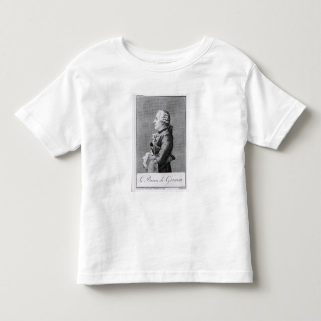 T-shirts Baron Friedrich Melchior Grimm (Frente)